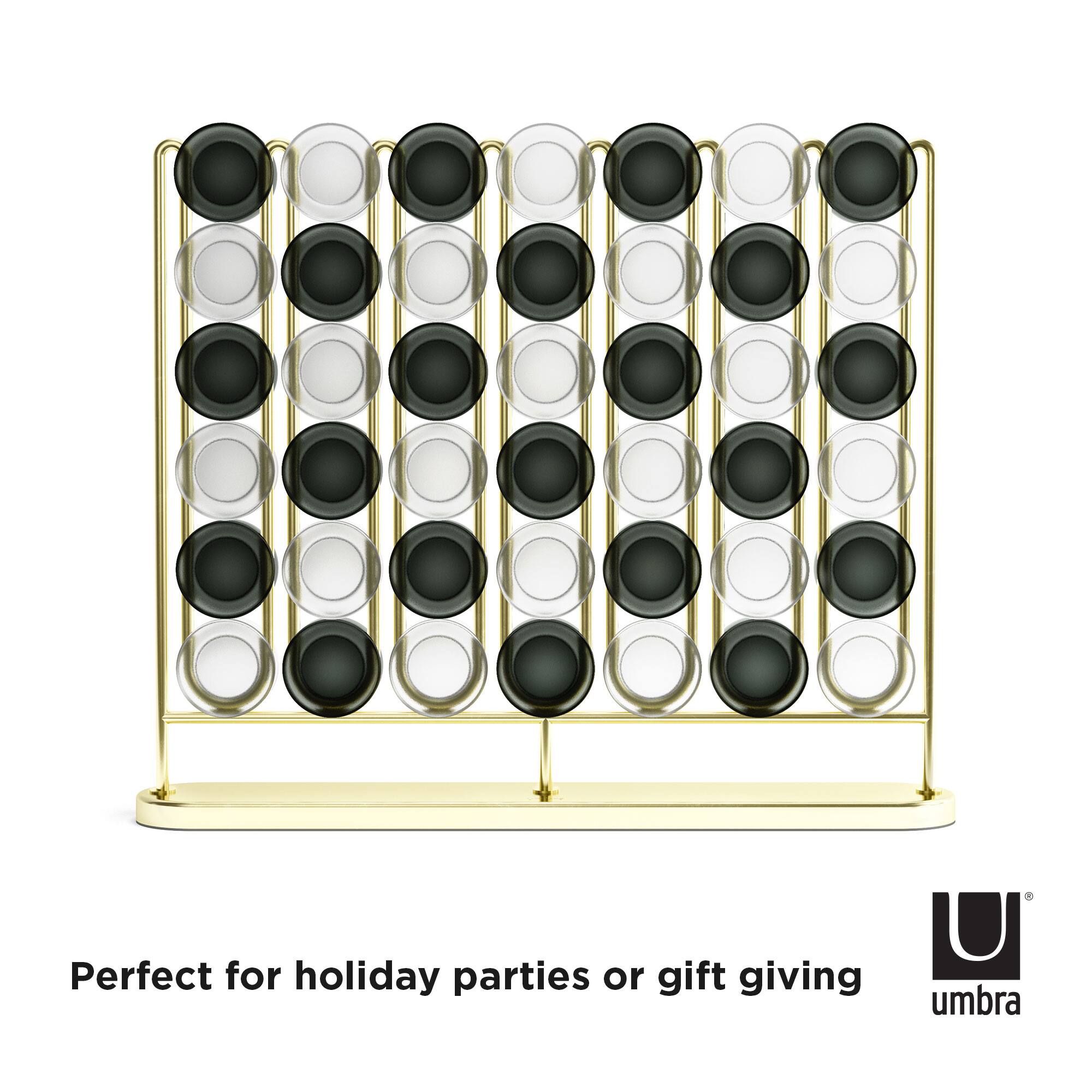 Umbra Brass Stax 4 in a Row